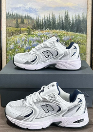 New Balance 530 White Silver Navy EU 37
