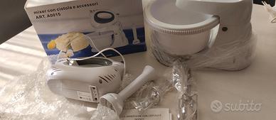mixer con ciottola 