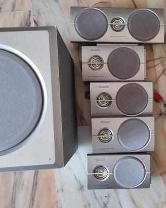 Casse home theatre 5+1 Philips