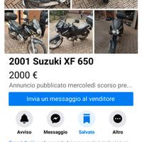 Suzuki XF Freewind 650 - 2001