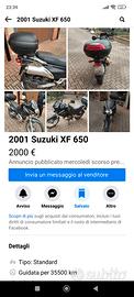 Suzuki XF Freewind 650 - 2001