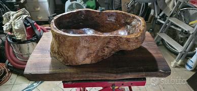 lavabo in legno