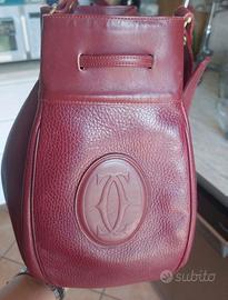 Cartier borsa secchiello vintage