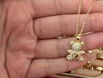 collanina con orsacchiotto con il ❤ 