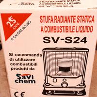 tufa radiata statica a combustibile liquido
gas