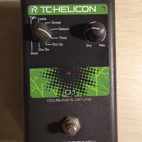 Effetto vocale TC Helicon D1 Doubler