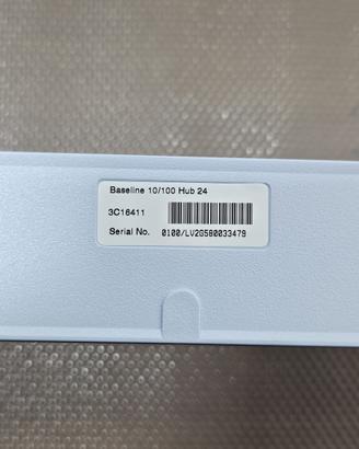 3COM BASELINE 3C16411 SWITCH DI RETE 24 PORTE