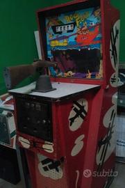 Fucile Dog Fight elettromeccanico Midway arcade