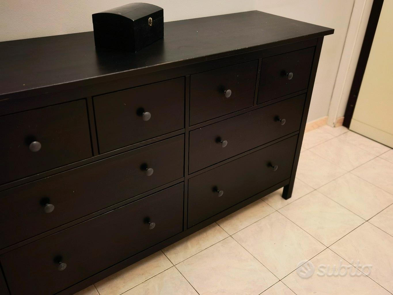 Cassettiera Hemnes Ikea (con pomelli bianchi) - Arredamento e Casalinghi In  vendita a Roma