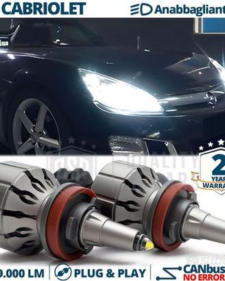 Kit Full LED H11 PER OPEL GT CABRIOLET Luce Bianca