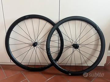 NEWMEN Ruote Carbonio BDC Streem C35/C38 1180gr