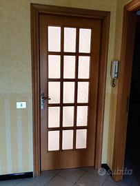 7 porte in legno di mogano per interno