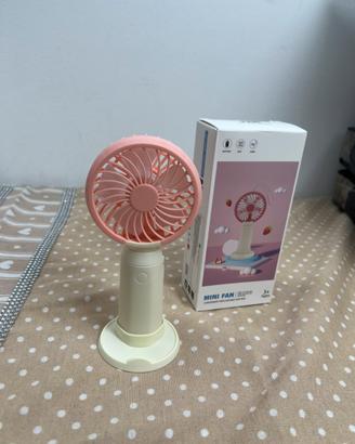 Mini ventilatore portatile a batterie tascabile