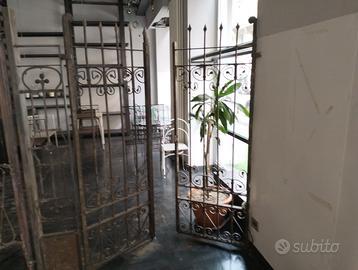 cancello in ferro per esterno vintage