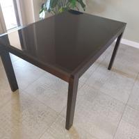 Tavolo in Vetro 130x90 allungabile