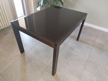 Tavolo in Vetro 130x90 allungabile