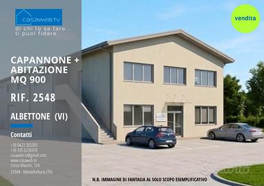 Capannone 900 mq ad Albettone (VI) Rif. 2548