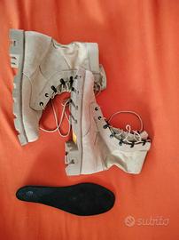 Scarponcino tattico militare desertico tg. 43