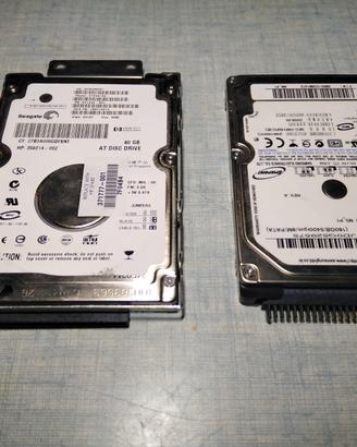 Dischi fissi HDD ide e sata 3,5" e 2,5"