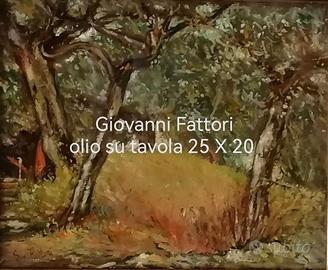 Quadro originale di Fattori Giovanni. 