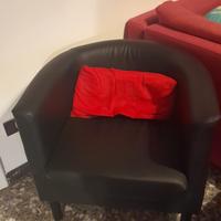 2 poltrone nere