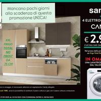 cucina componibile gola con frigo 75 cm