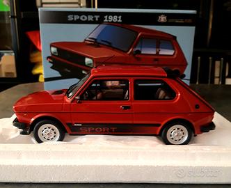 FIAT 127 SPORT 70 HP - 1981 Laudoracing 1/18