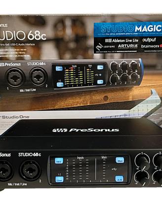 SCHEDA AUDIO PRESONUS STUDIO 68c