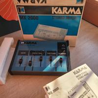 Karma Stereo Mixer MX 2000 con scatola istruzioni