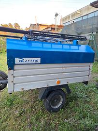 carrello appendice Bertoni con portabici