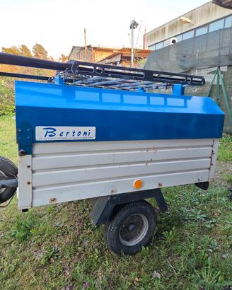 carrello appendice Bertoni con portabici