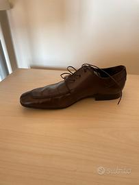 Scarpe louis vuitton marroni n.43
