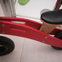 bici legno senza pedali