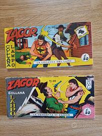 Fumetti striscia Zagor originali 1962/63 lire 50