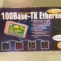 Scheda di rete 100base-tx ethernet per portatili