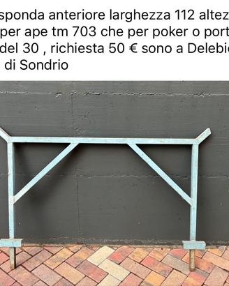 Castello per furgone / ape