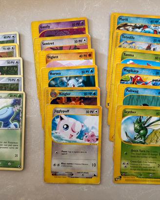 Mini lotto carte Pokemon - ITA/ENG/JAP