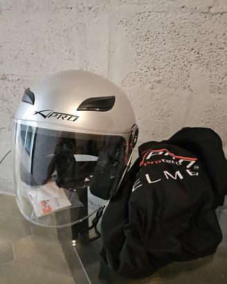 Casco Jet XPro Grigio Taglia M
