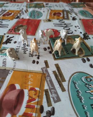 Pecore e caprette per presepe