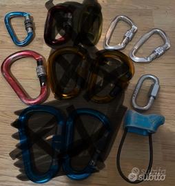 Arrampicata accessori vari