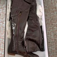 Stivali Gaetano Navarra n.37 vero cuoio NUOVI