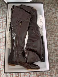 Stivali Gaetano Navarra n.37 vero cuoio NUOVI