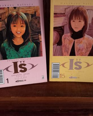manga I"S. DAL NR 1 AL 15 COLLEZIONE MANGA