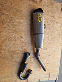 Marmitta Arrow completa  interamente in Titanio