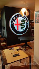 Insegna ALFA ROMEO illuminata