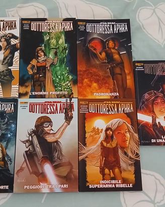 Lotto fumetti Star wars Dottoressa Aphra