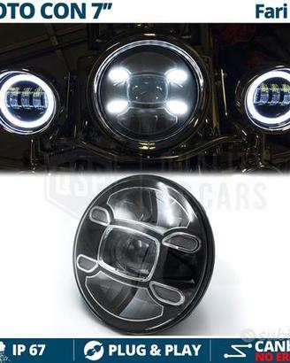 FARO LED 7'' PER HARLEY DAVIDSON Bobber Sportster