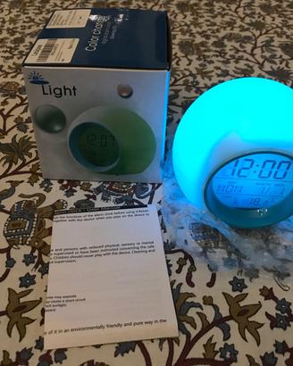 Lesipee Sveglia per bambini con 7 colori