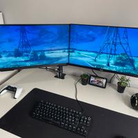 Doppio Monitor Samsung e Aoc 24’