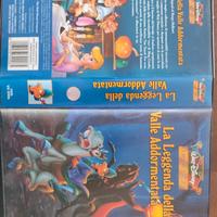 vhs Disney originale la leggenda della valle addor